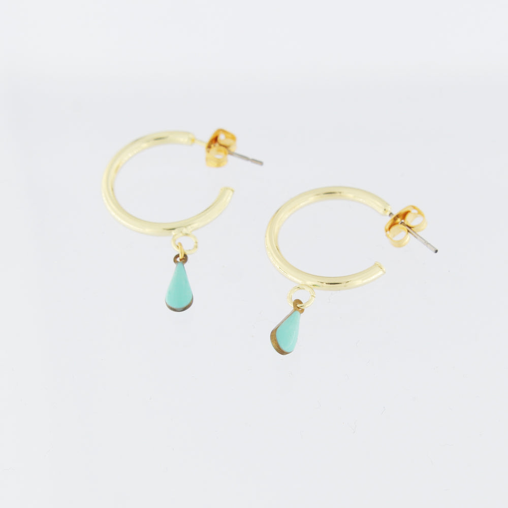 BO CREOLES ISABEL TURQUOISE