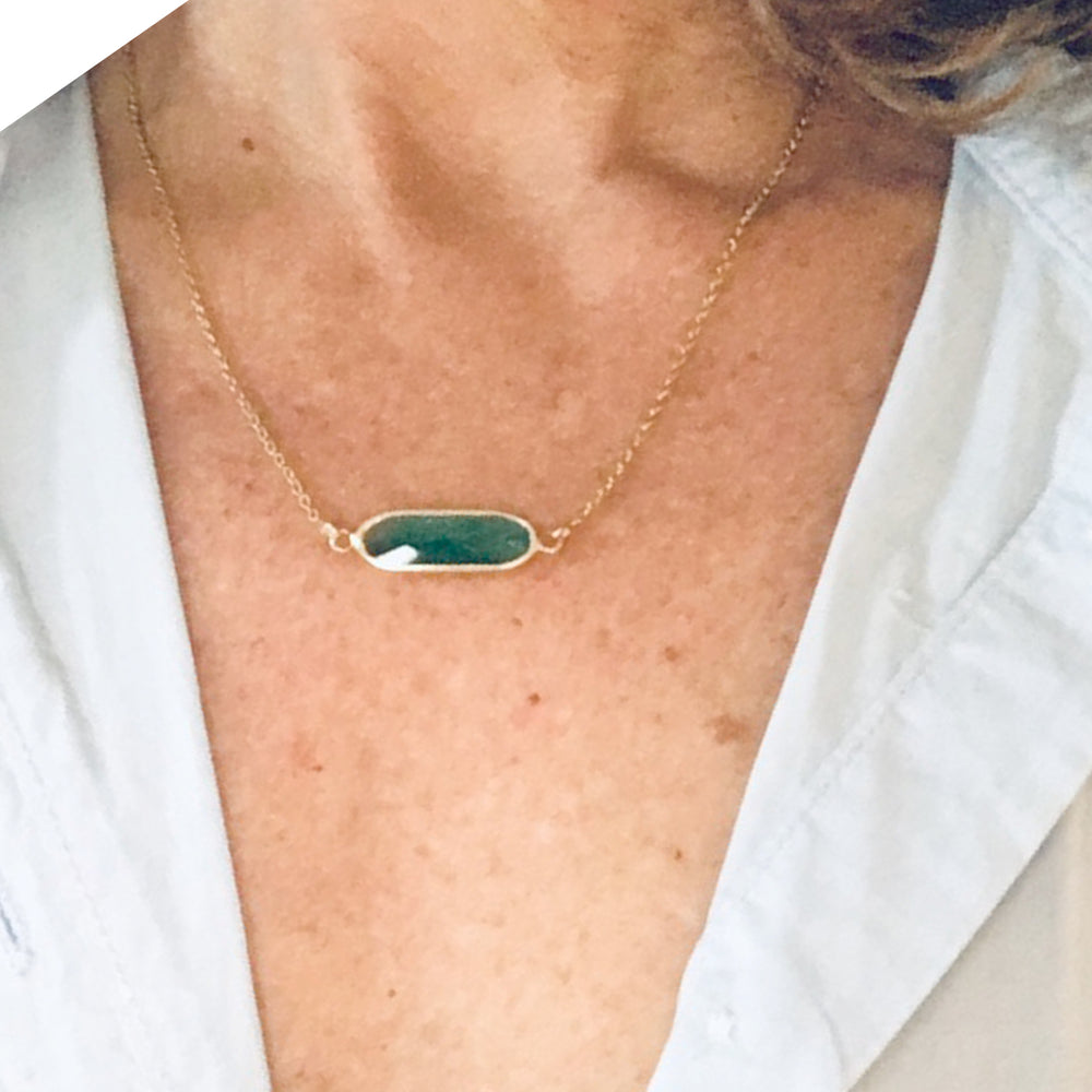 COLLIER MIRANDA EMERAUDE