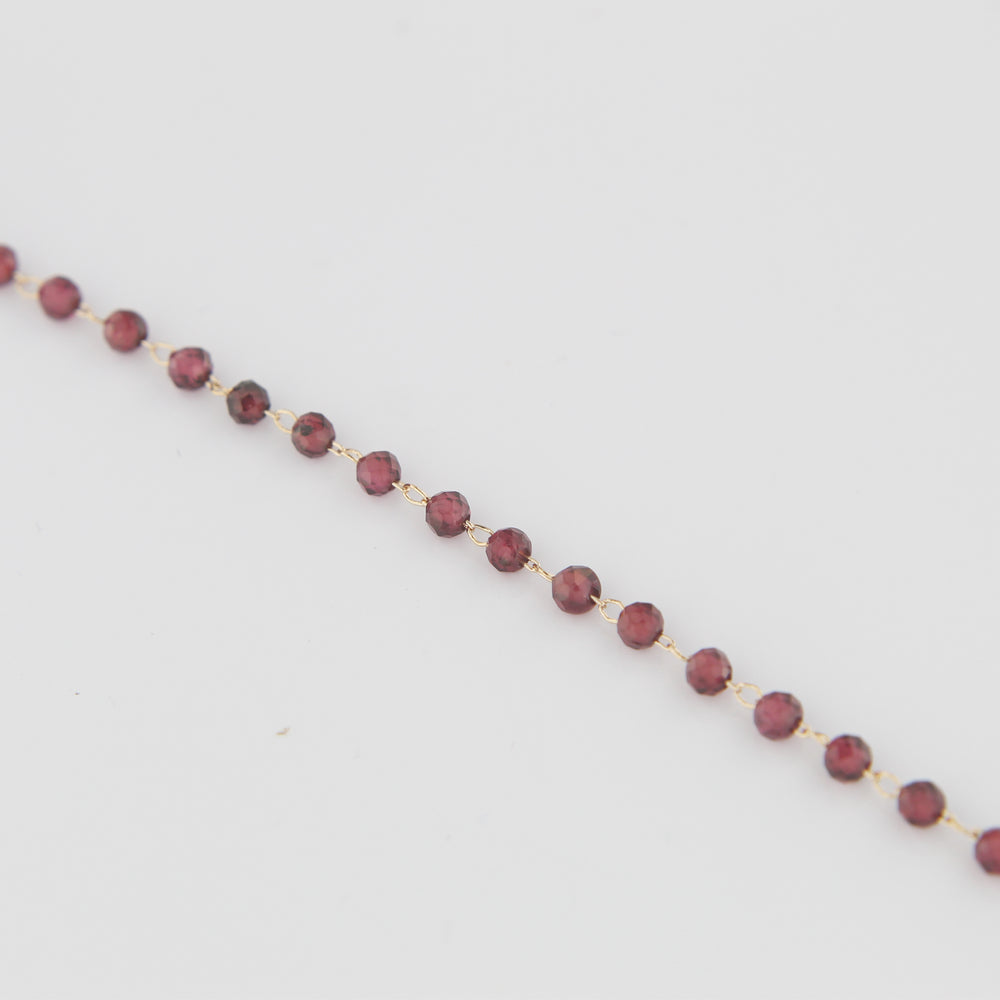 BRACELET AUGUSTINE GRENAT