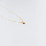 COLLIER VENISE prune