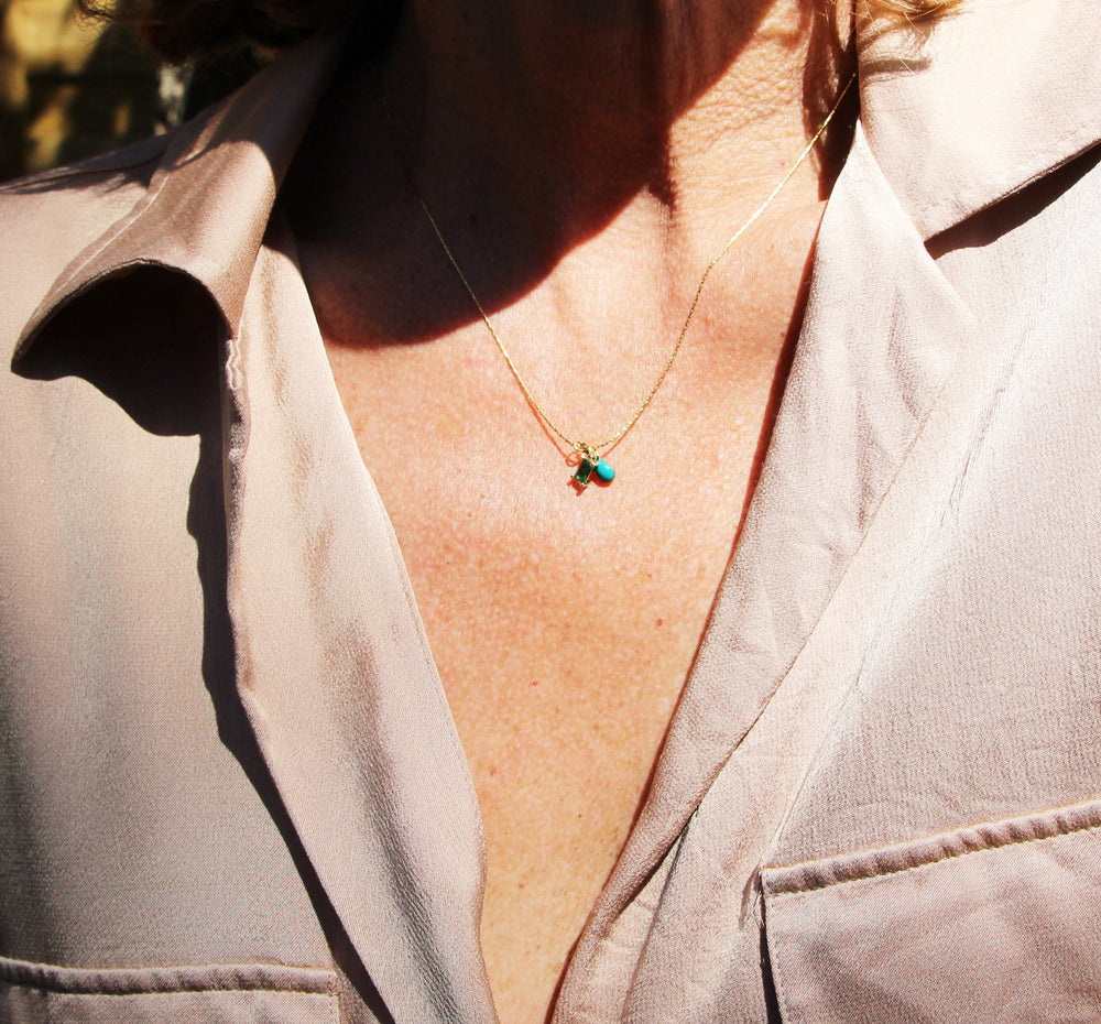 COLLIER DIDOU VERT