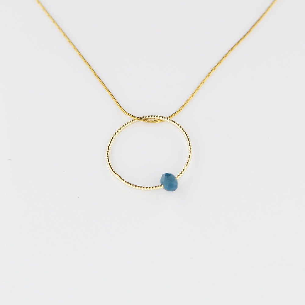 COLLIER LEO JAUNE