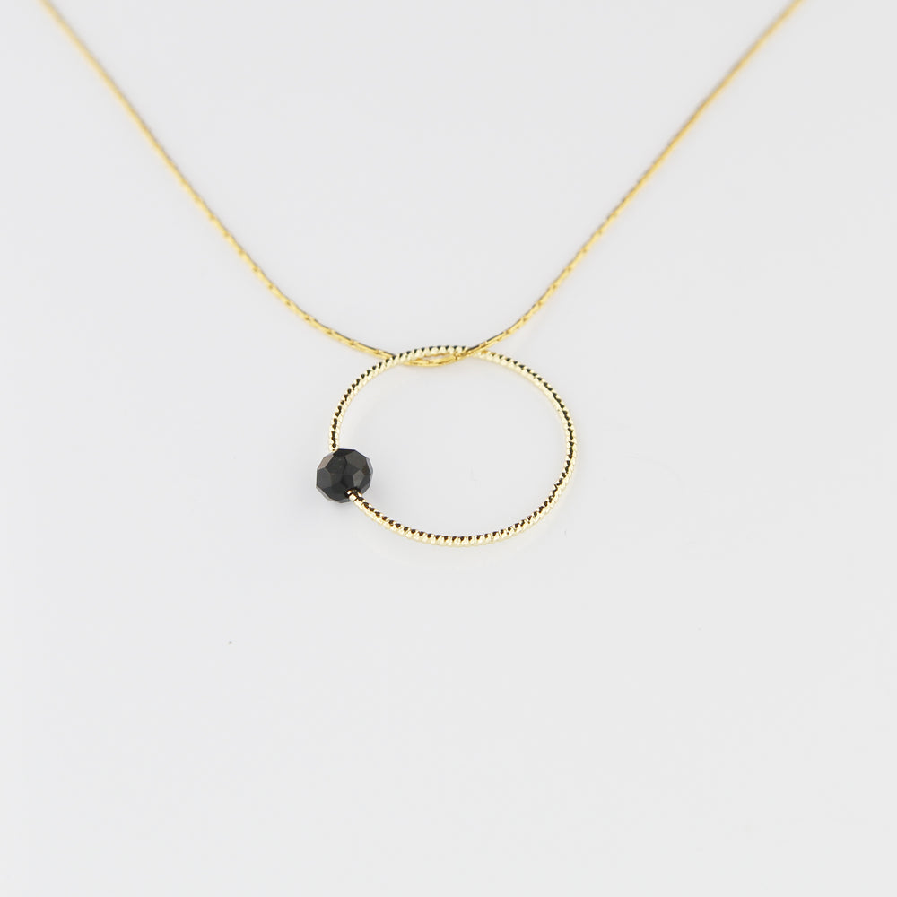 COLLIER LEO JAUNE
