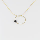 COLLIER LEO JAUNE