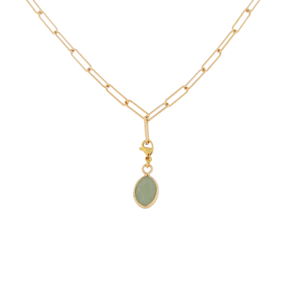 COLLIER NATOU AVENTURINE