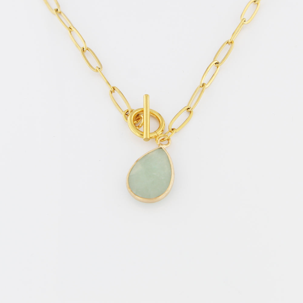 COLLIER VERONIKA GRIS FUMÉ