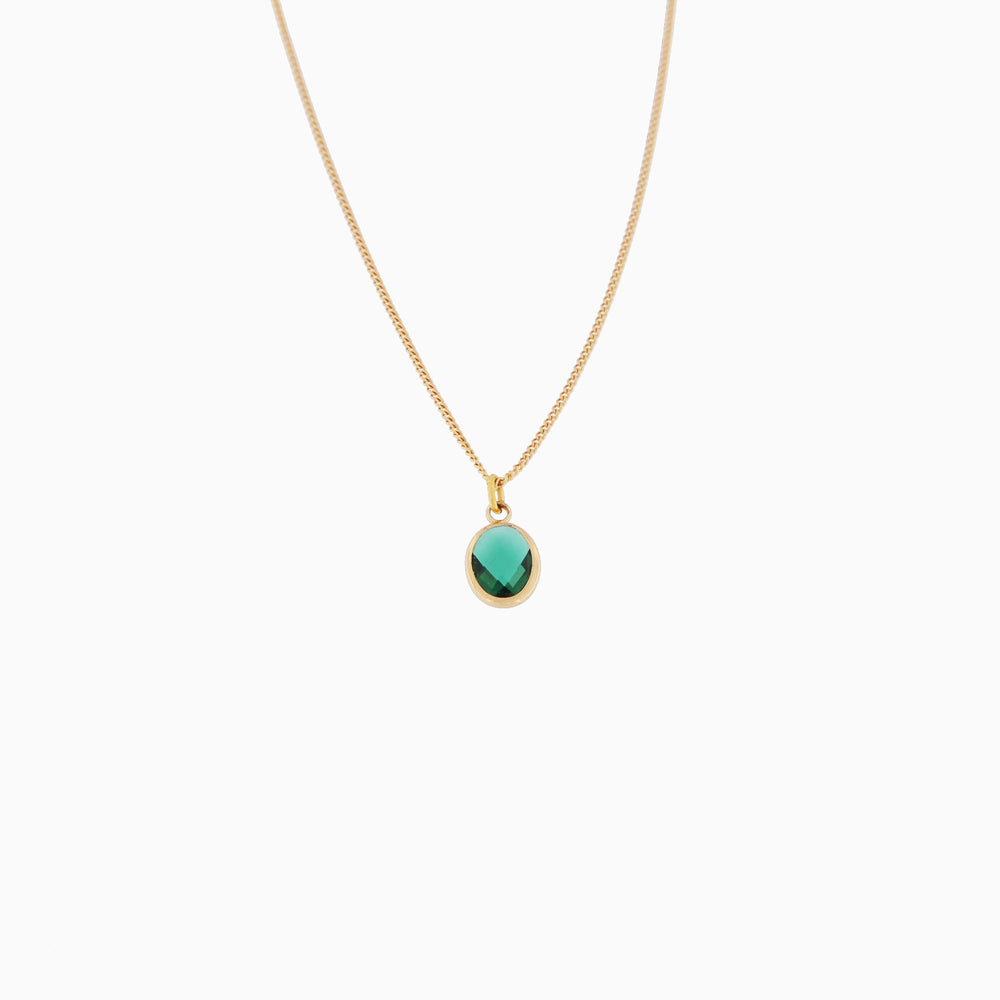 COLLIER NINON VERT